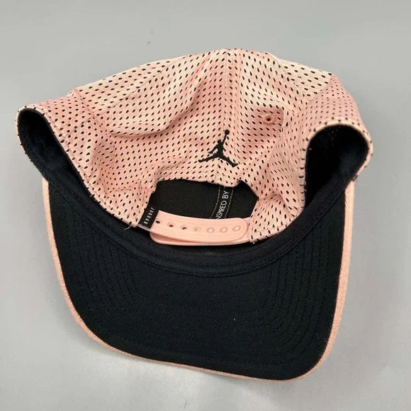 Nike Air Jordan Wings Hat Men Pink Black Jumpman Snap Back Cap
